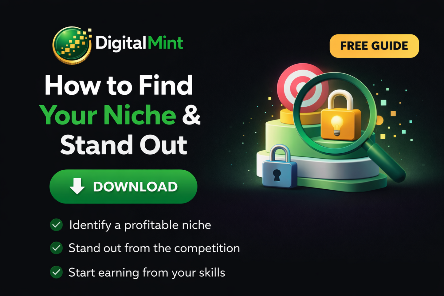 How to Find Your Niche & Stand Out – Digital Business Guide (PDF Download)